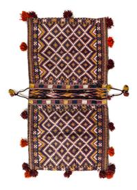 A Kilim Wool Bag Face