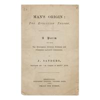 [Darwin, Charles (1809-1882)]. A large library of over 100 titles and ephemera by, about, or associated with Darwin, including: