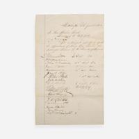 [Presidential] [Lincoln, Abraham] [Powell, George May] Group of 3 Manuscript Documents
