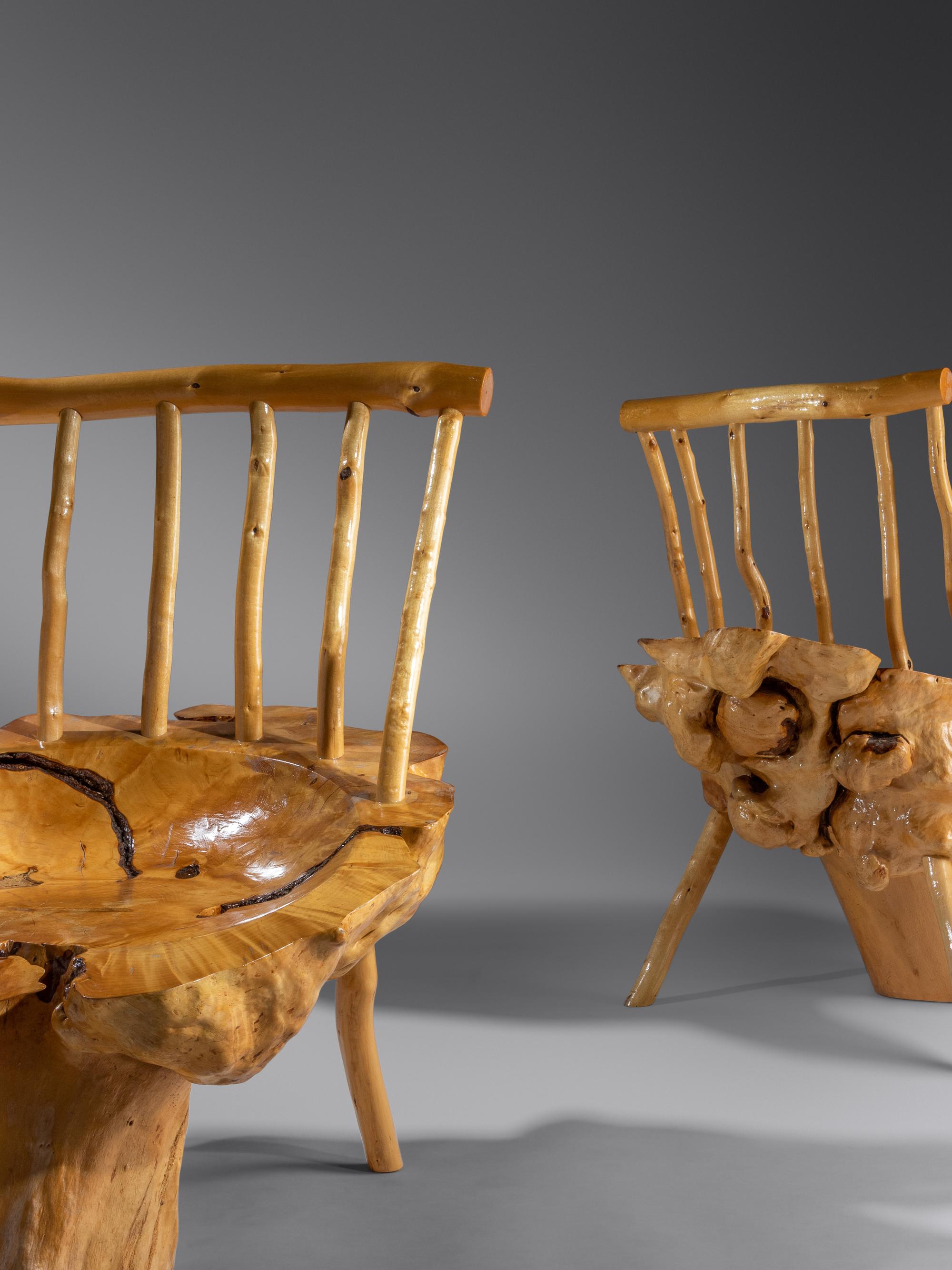 Pair of Studio-made Lounge Chairs
