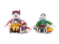 Collection of Zuni Beaded Dolls