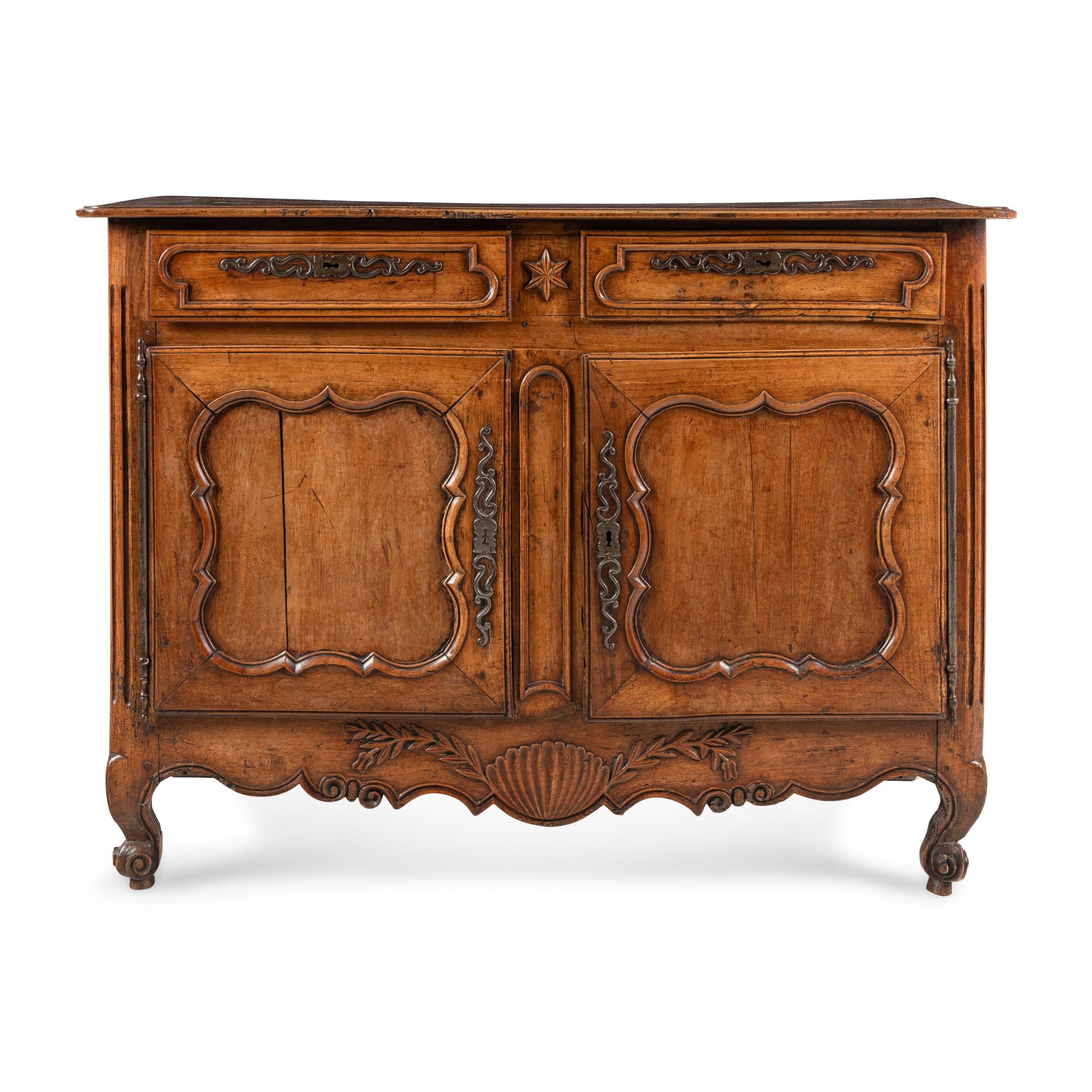 A French Provincial Walnut Cabinet