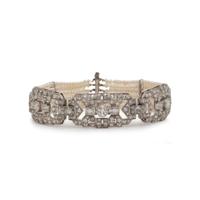 DIAMOND AND SEED PEARL BRACELET
