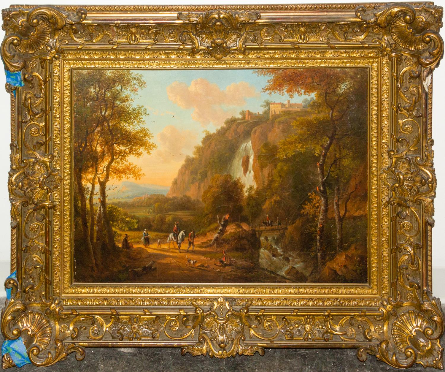 Artist Unknown, (19th century), Landscape with Riding Party