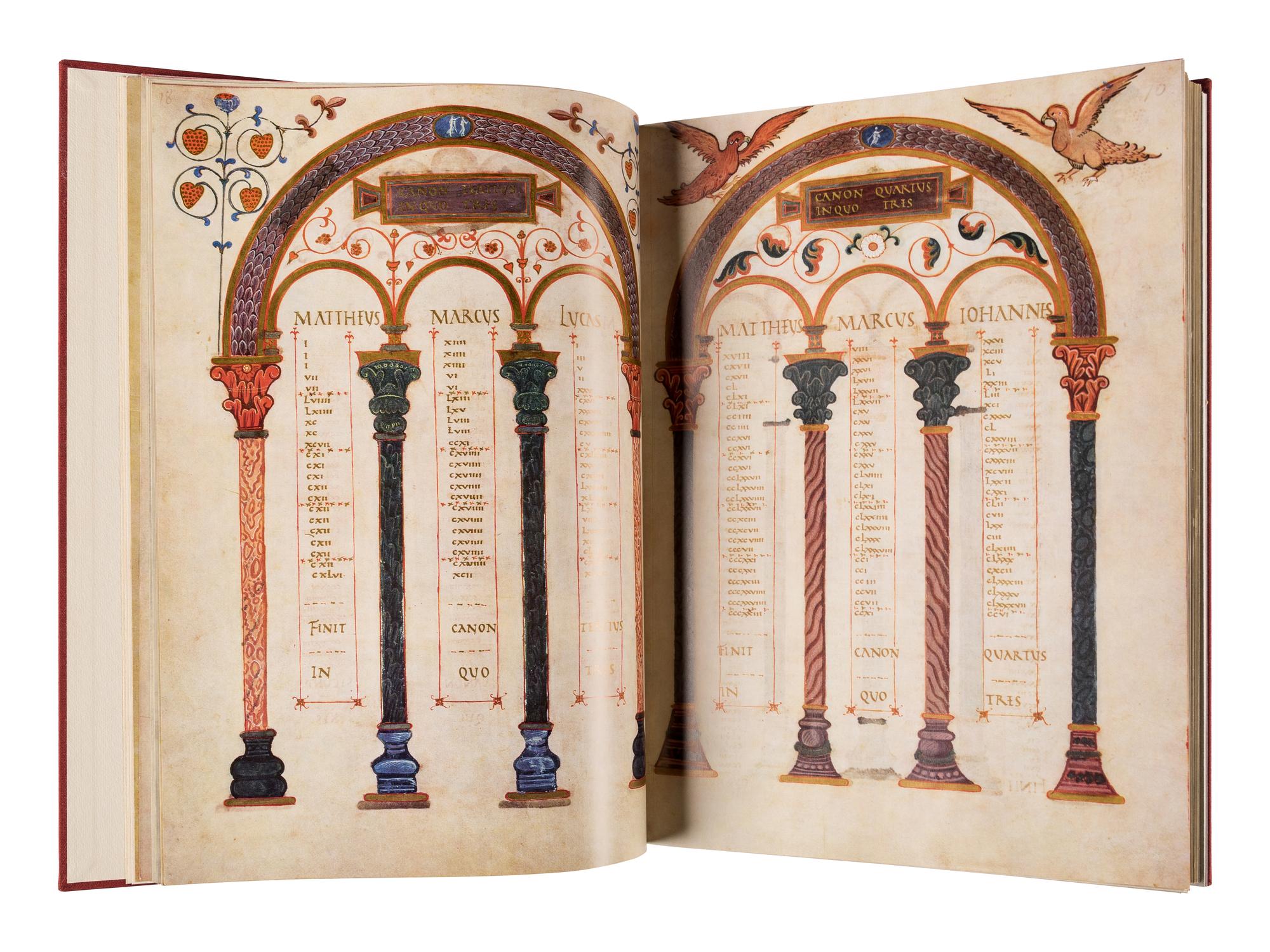 [FACSIMILE—LORSCH GOSPELS]. The Lorsch Gospels . Introduction by Wolfgang Braunfels. New York: George Braziller, 1967.