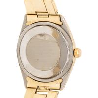 ROLEX, REF. 1025 STEEL AND 14K YELLOW GOLD 'OYSTER PERPETUAL' WATCH