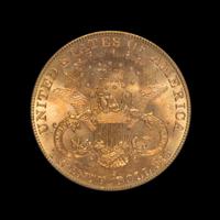 A United States 1901-S Liberty Head $20 Gold Coin