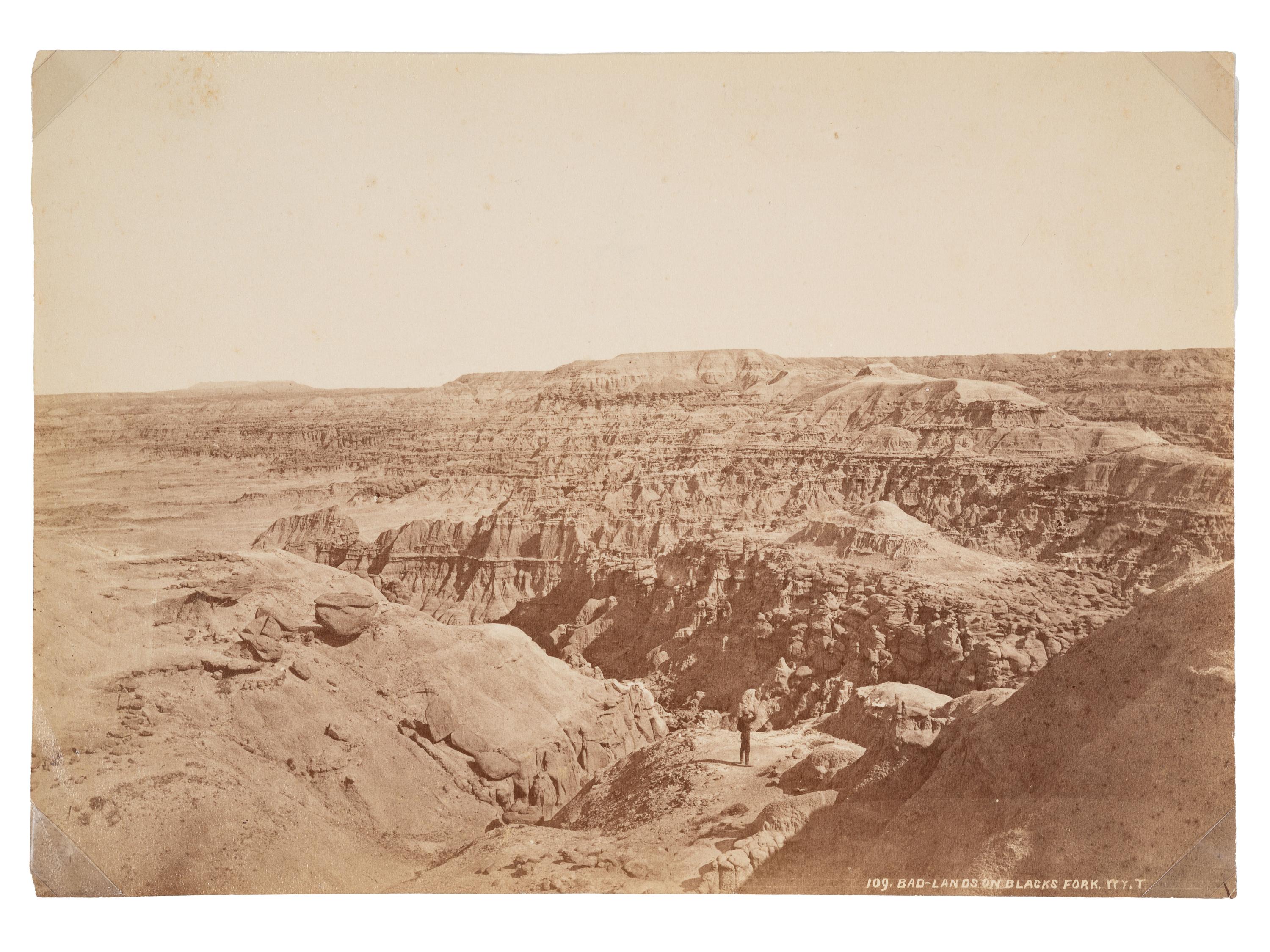 JACKSON, William Henry (1843-1942). A group of 17 photographs of the American West.