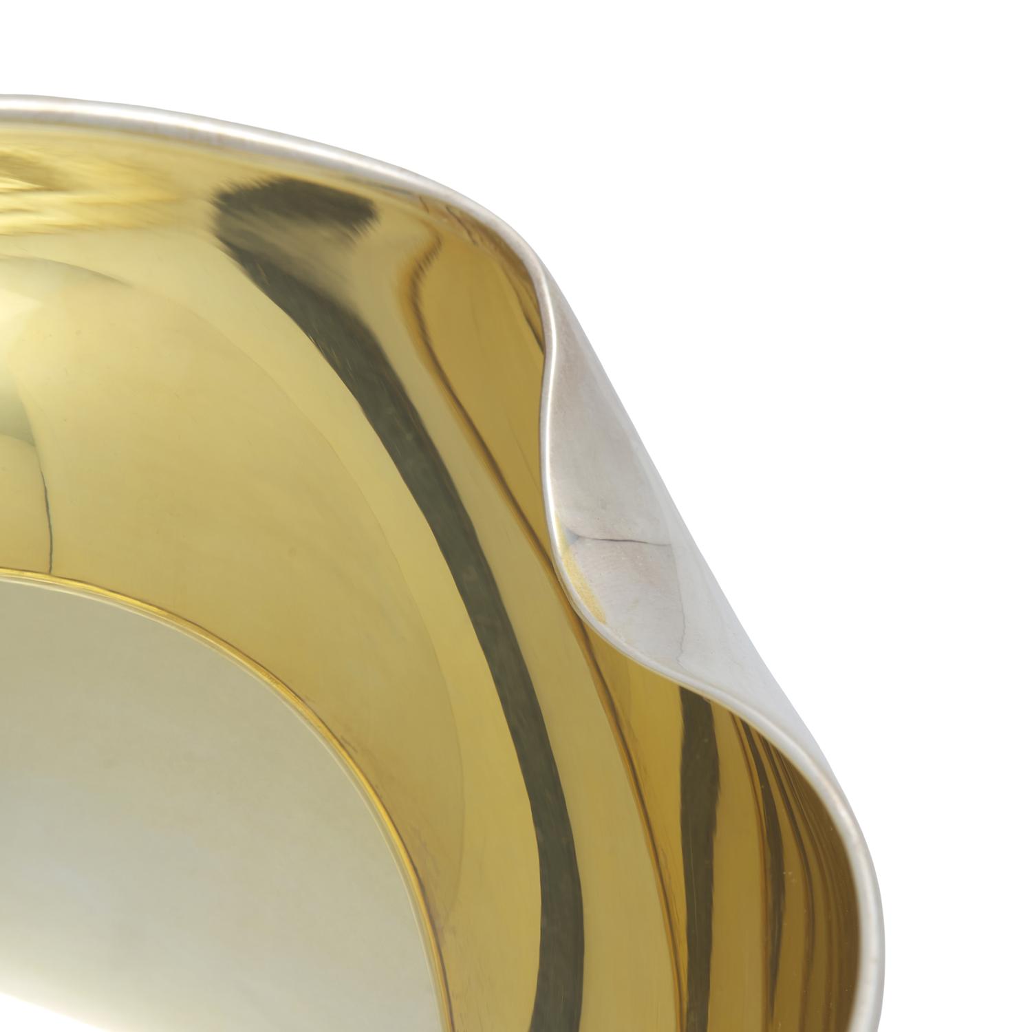 A Tiffany and Co. Silver Thumbprint Bowl