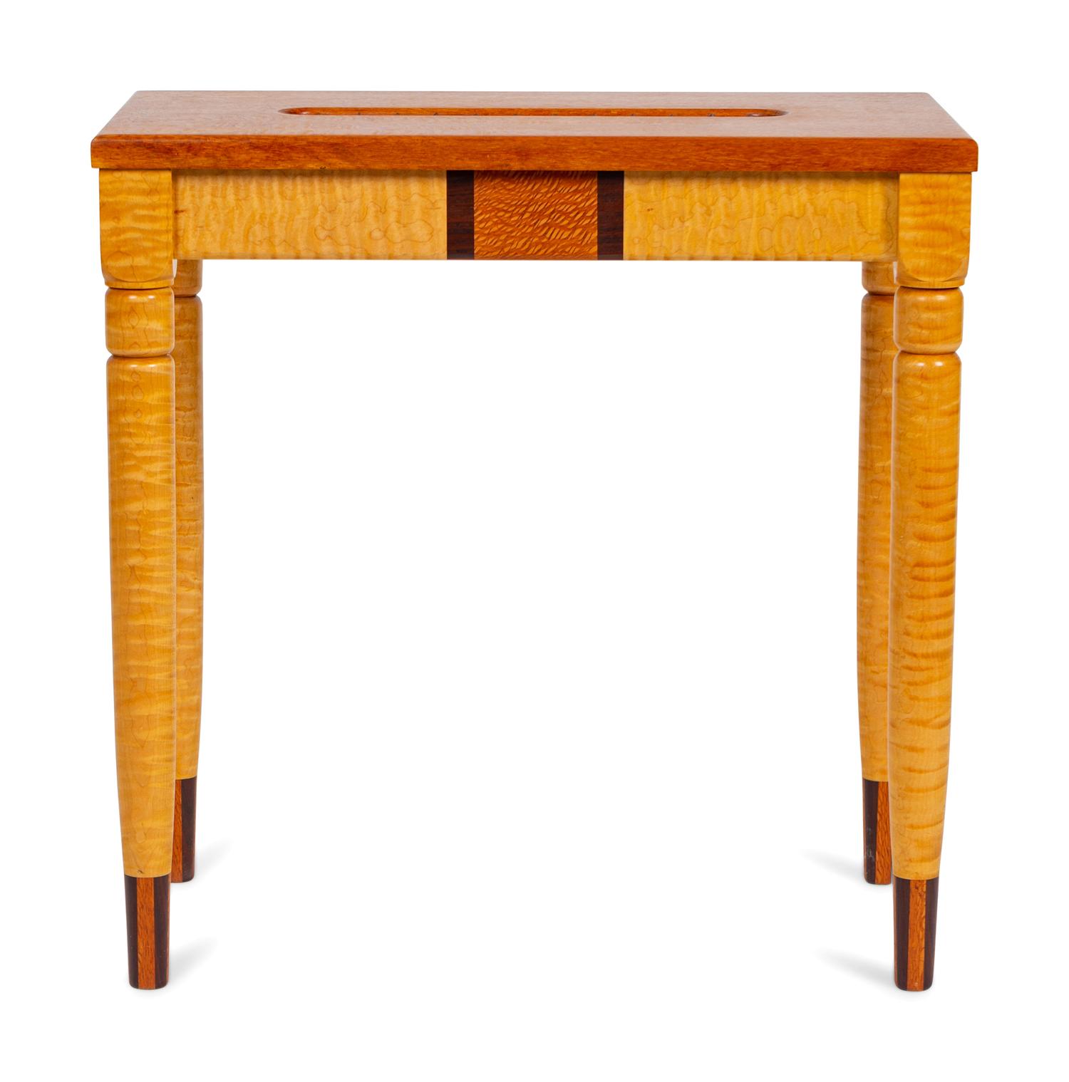 An American Studio Craft Side Table