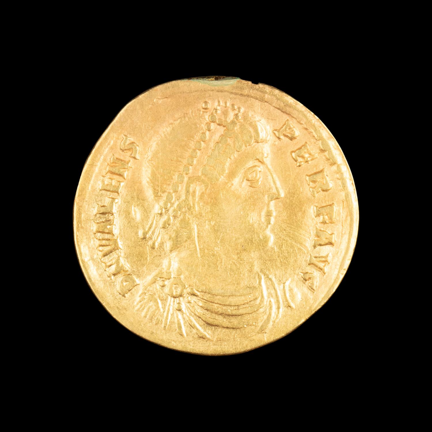[ANCIENT] ROMAN. Eastern Roman Empire. Emperor Valens. Gold Solidus (364-378 CE)