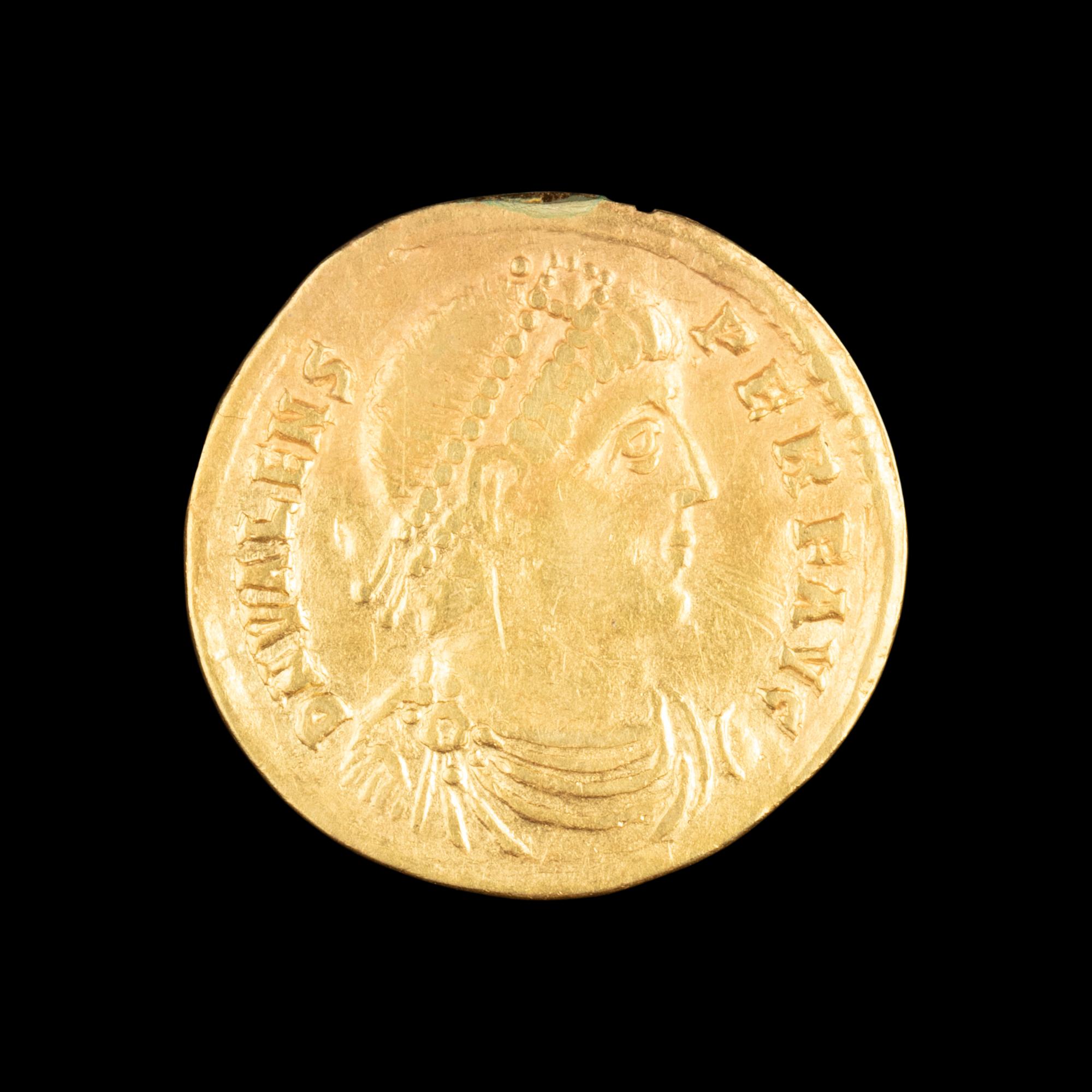 [ANCIENT] ROMAN. Eastern Roman Empire. Emperor Valens. Gold Solidus (364-378 CE)