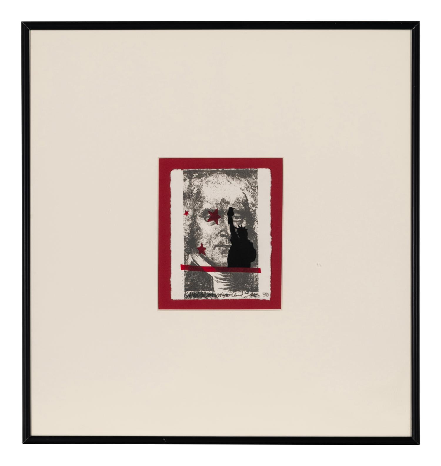 Spackle (from Harvey Gannt Portfolio ), 1990