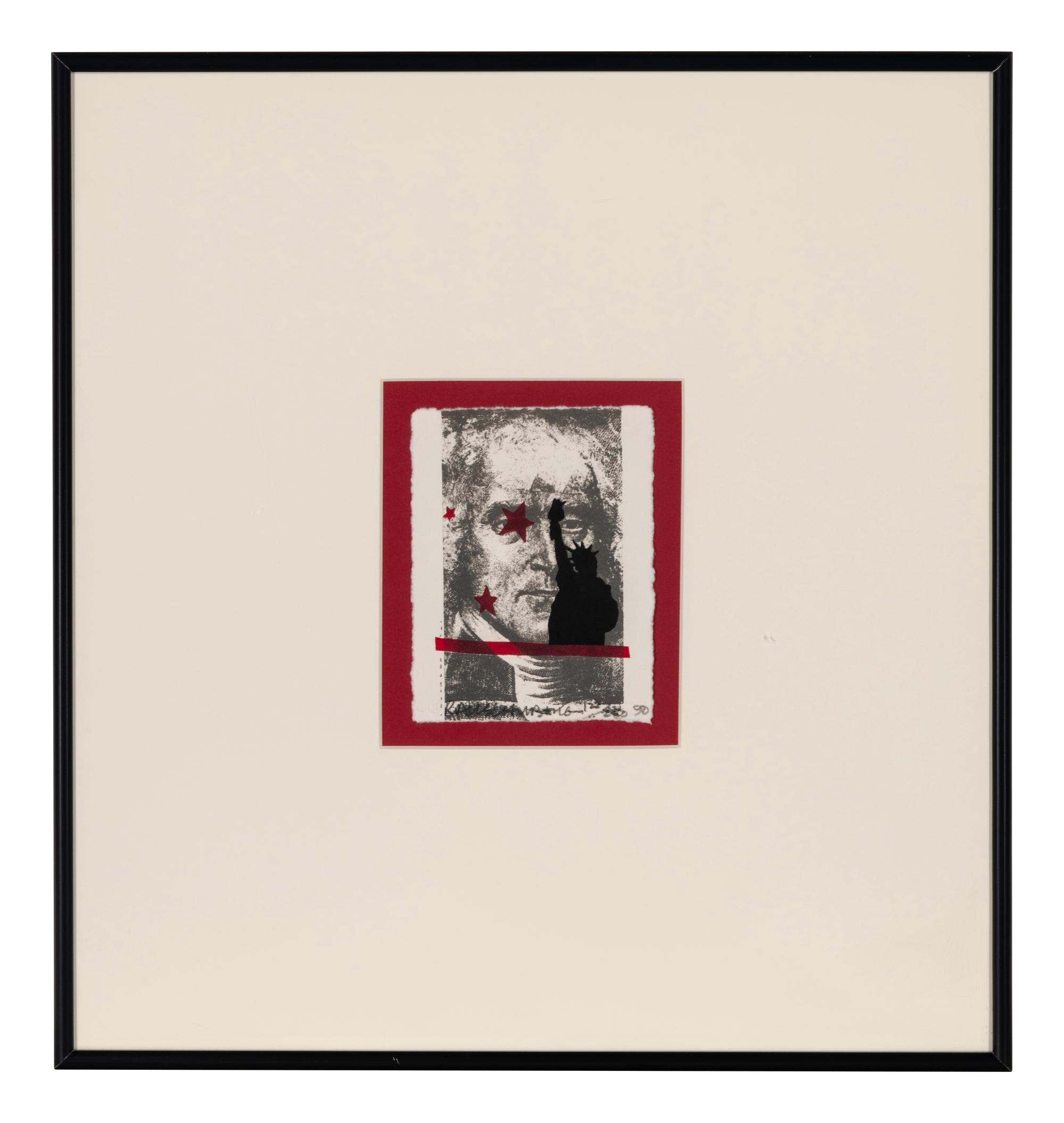 Spackle (from Harvey Gannt Portfolio ), 1990