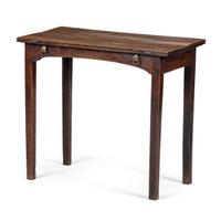 A George III Oak Writing Table