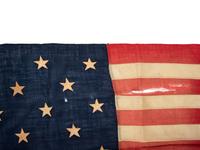 [FLAGS]. 13-star American flag. Ca late 19th-early 20th century.