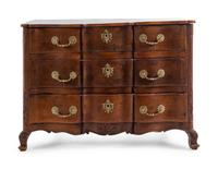 A Louis XV Provincial Walnut Commode