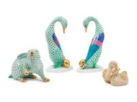 A Herend Porcelain Figural Group