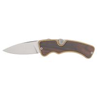 Rare Track Luger Knife with Wood Grip Scales