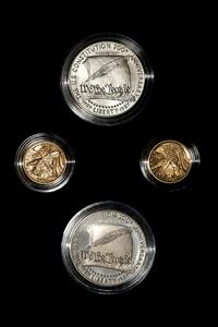 *A United States 1987 Constitution Bicentennial Four-Coin Set