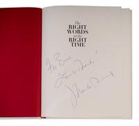 (Celebrity Books) A group of 9 books and 1 DVD signed by celebrities, comprising: