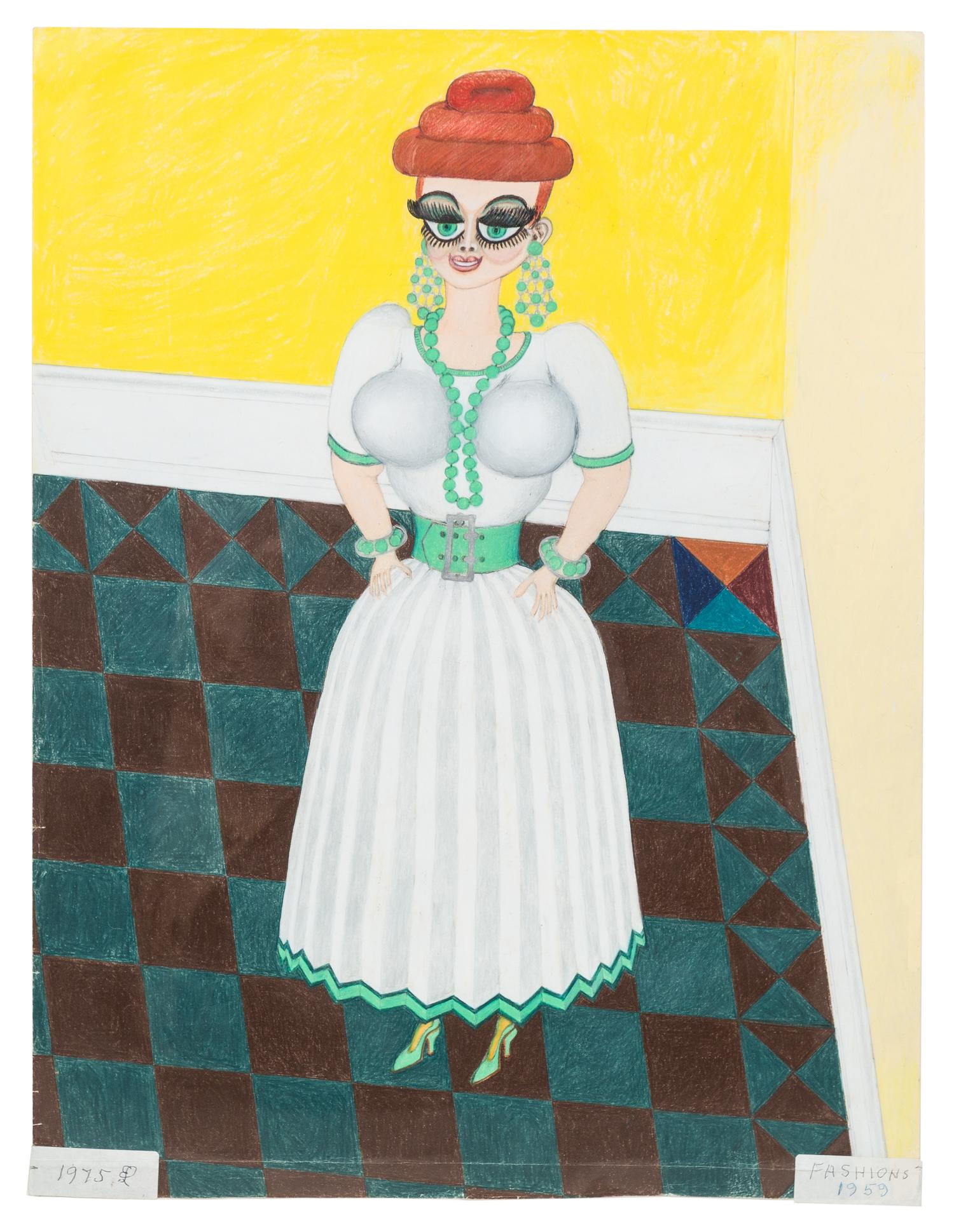 Edwin Lawson, (American, 1911-1980), Fashions 1975-1959