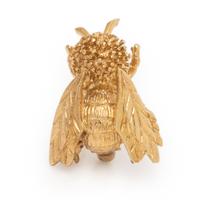 Yellow Gold Bee Brooch