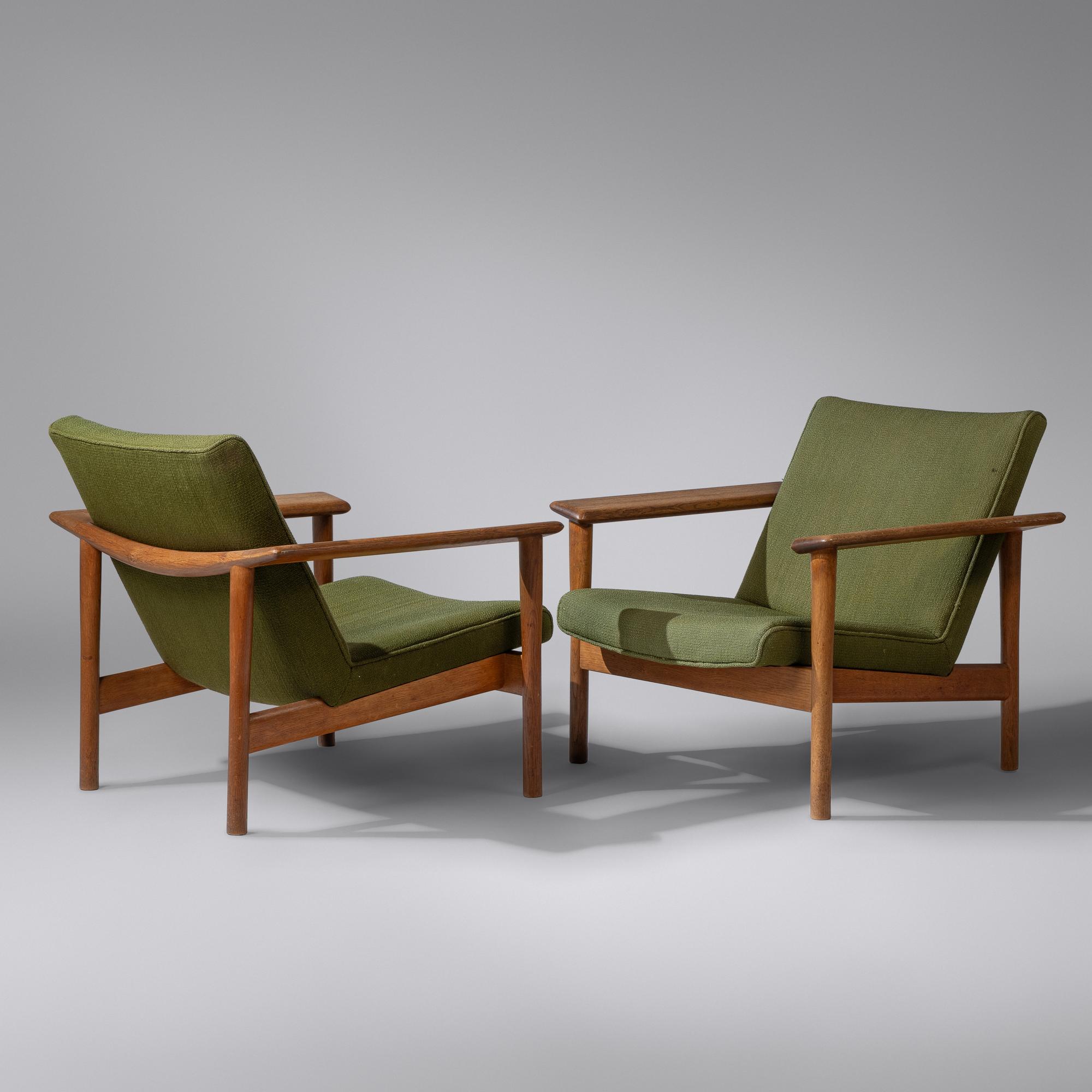 Pair of armchairs, c. 1958