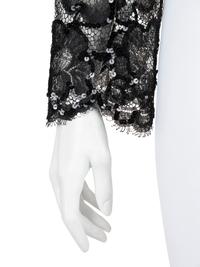 Yves Saint Laurent Haute Couture Lace Cardigan, 1980-90s