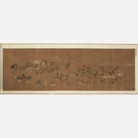 Chinese School, 19th century or earlier 十九世纪或更早 One Hundred Auspicious Subjects, eight works ???????? ????