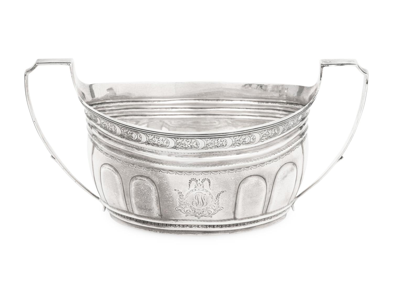A George III Silver Four-Piece Tea and Coffee Service