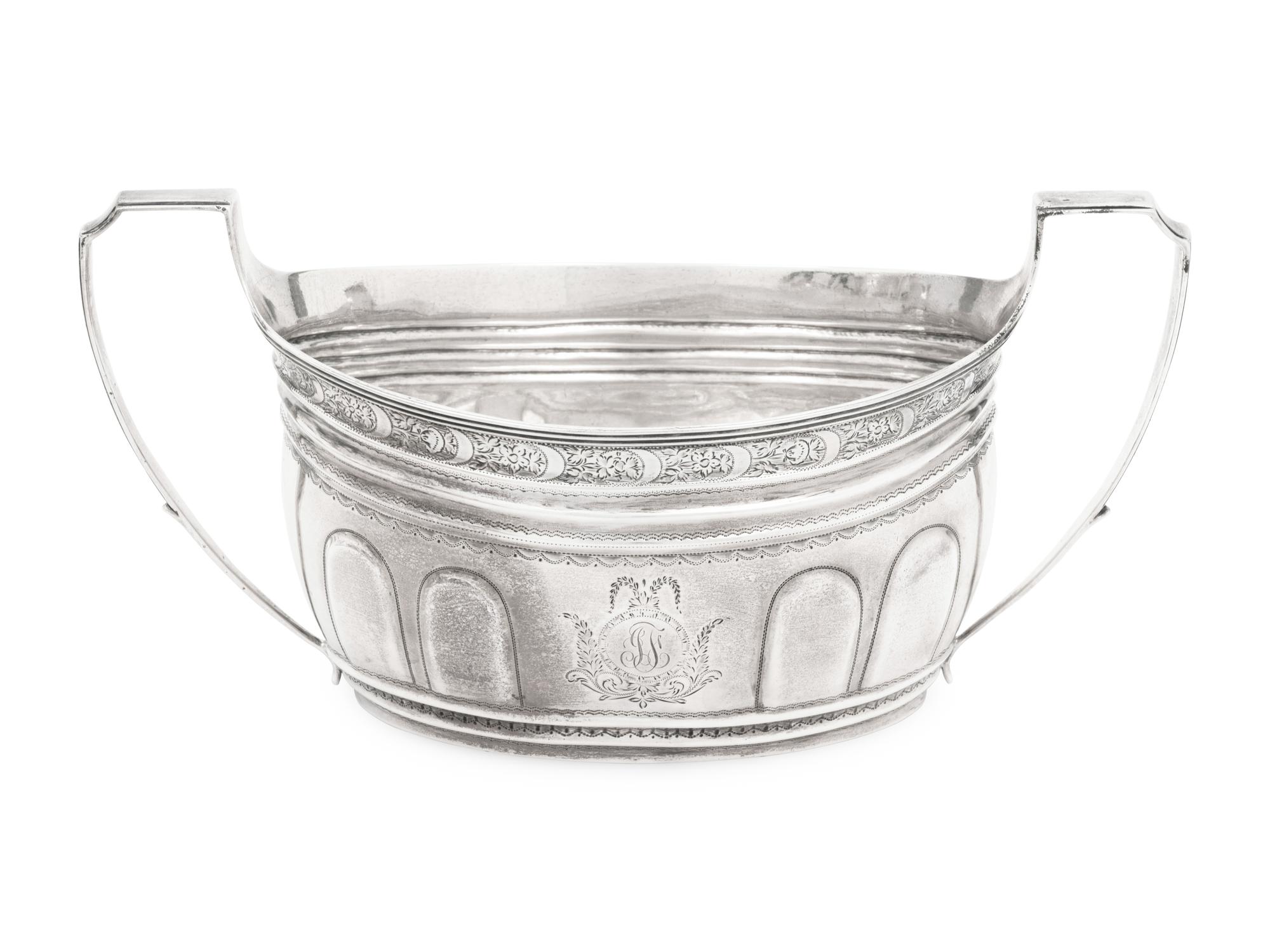 A George III Silver Four-Piece Tea and Coffee Service