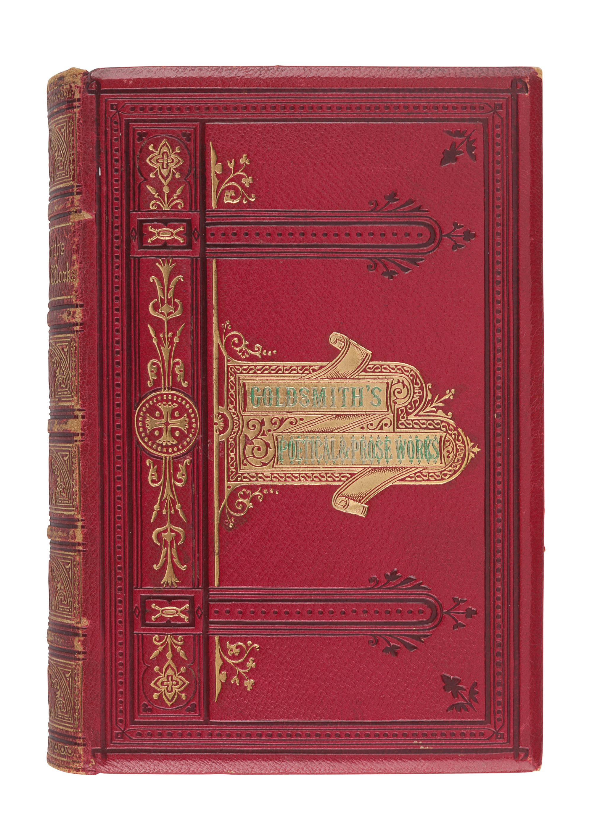 [FORE-EDGE PAINTINGS]. A group of 3 works containing fore-edge paintings, comprising: