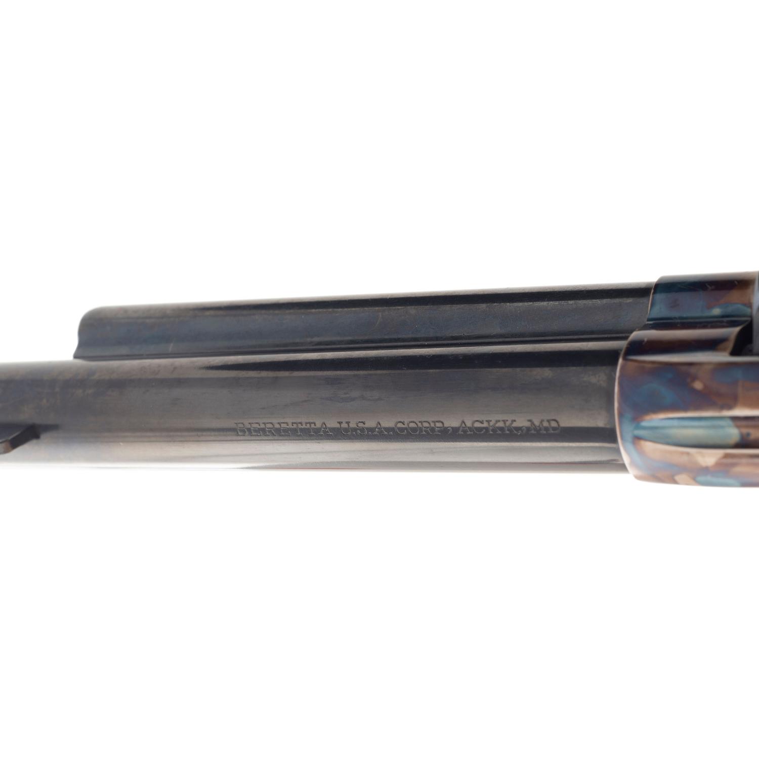 *Uberti-made Beretta Stampede Replica Colt Bisley Revolver in .45 Colt