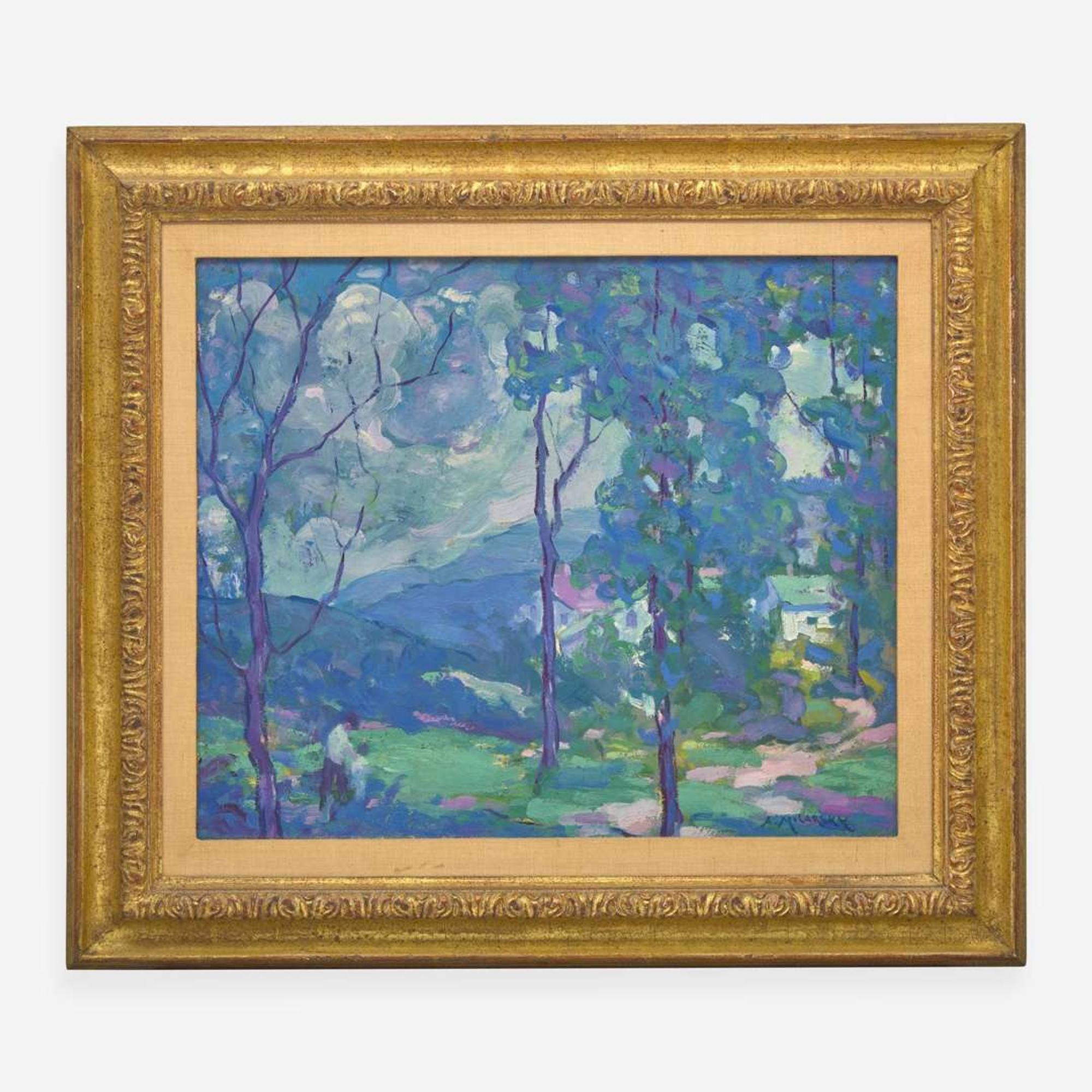Abram Molarsky (American/Russian, 1883–1951) A Gray Day