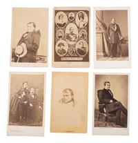 [EARLY PHOTOGRAPHY]. Extensive collection of international CDVs, many featuring royalty.