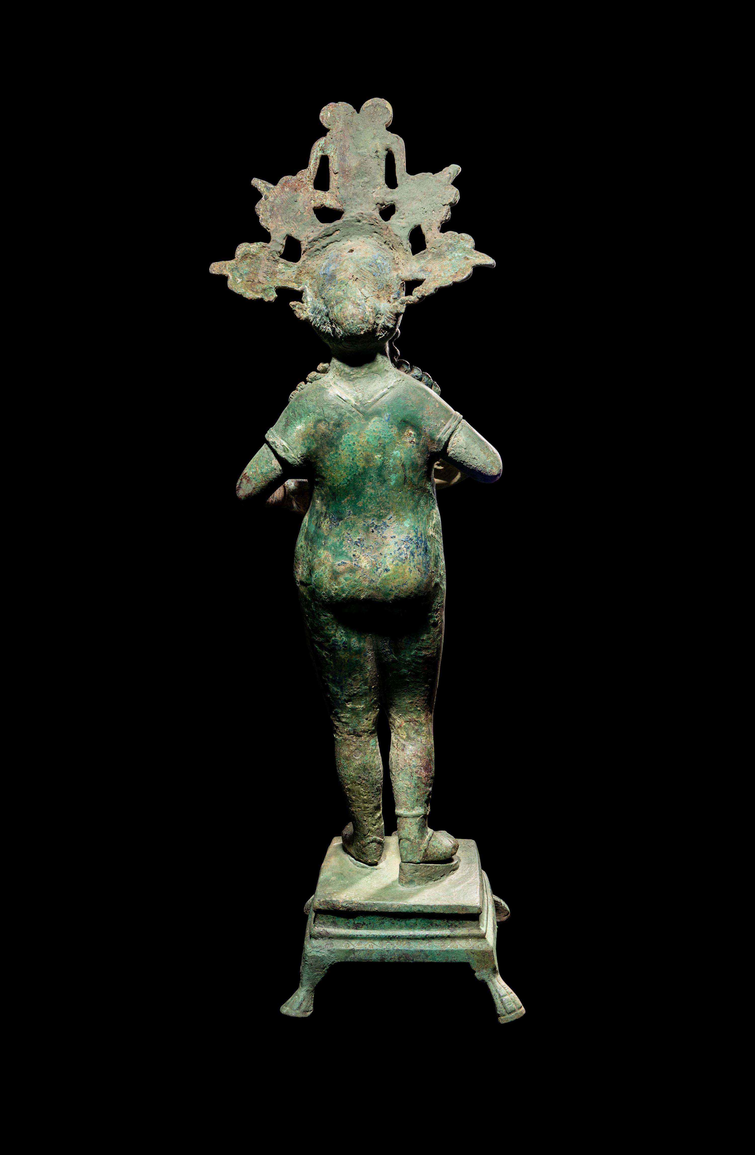 A Roman Bronze Figure of Isis-Aphrodite