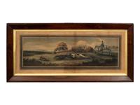 A Set of Sixteen English Hand-Colored Sporting Engravings