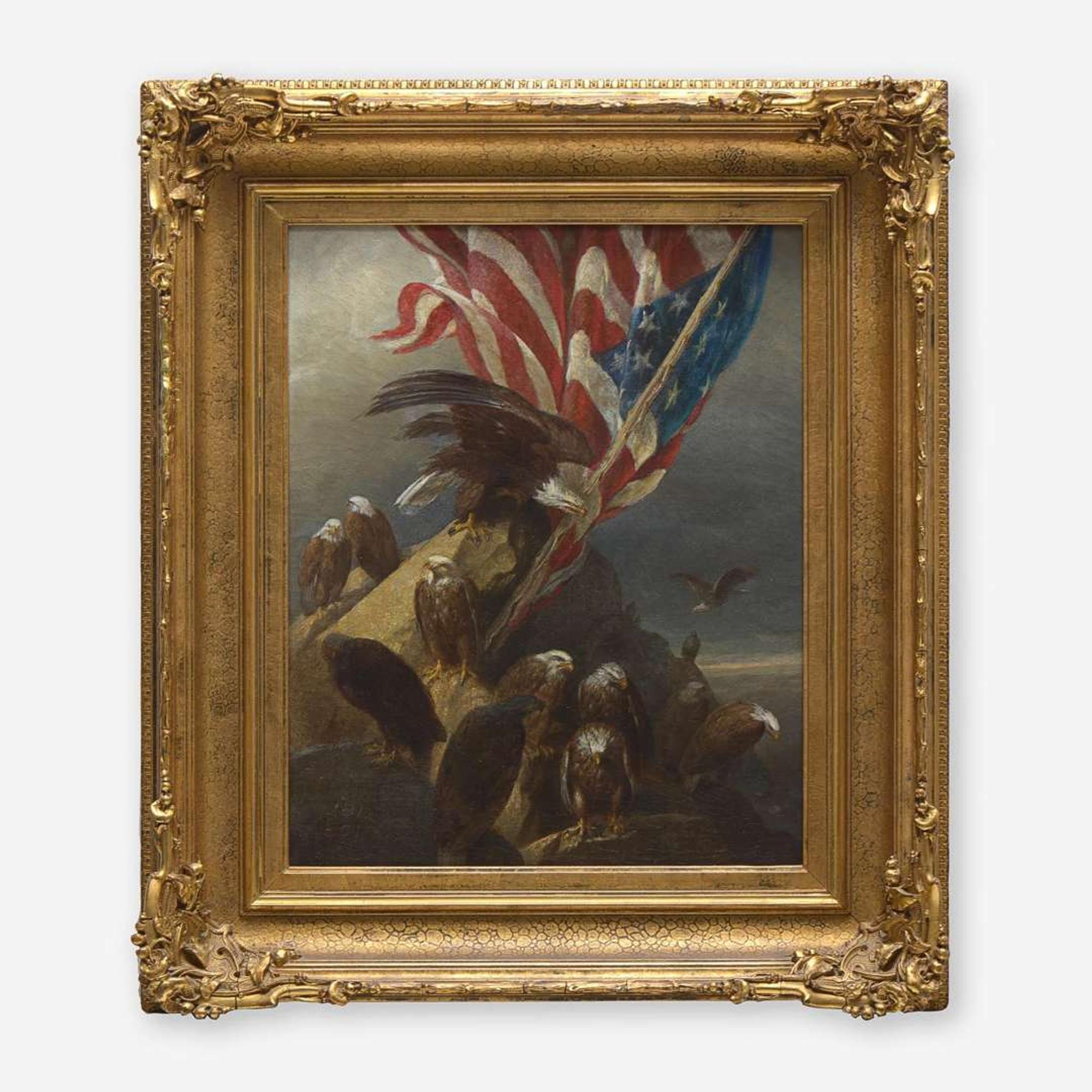 William Holbrook Beard (American, 1825–1900) The Guardians of the Flag