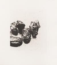 Avigdor Arikha, (Israeli, 1929-2010), Au loin un oiseau, 1973 (complete portfolio of 5 etchings)