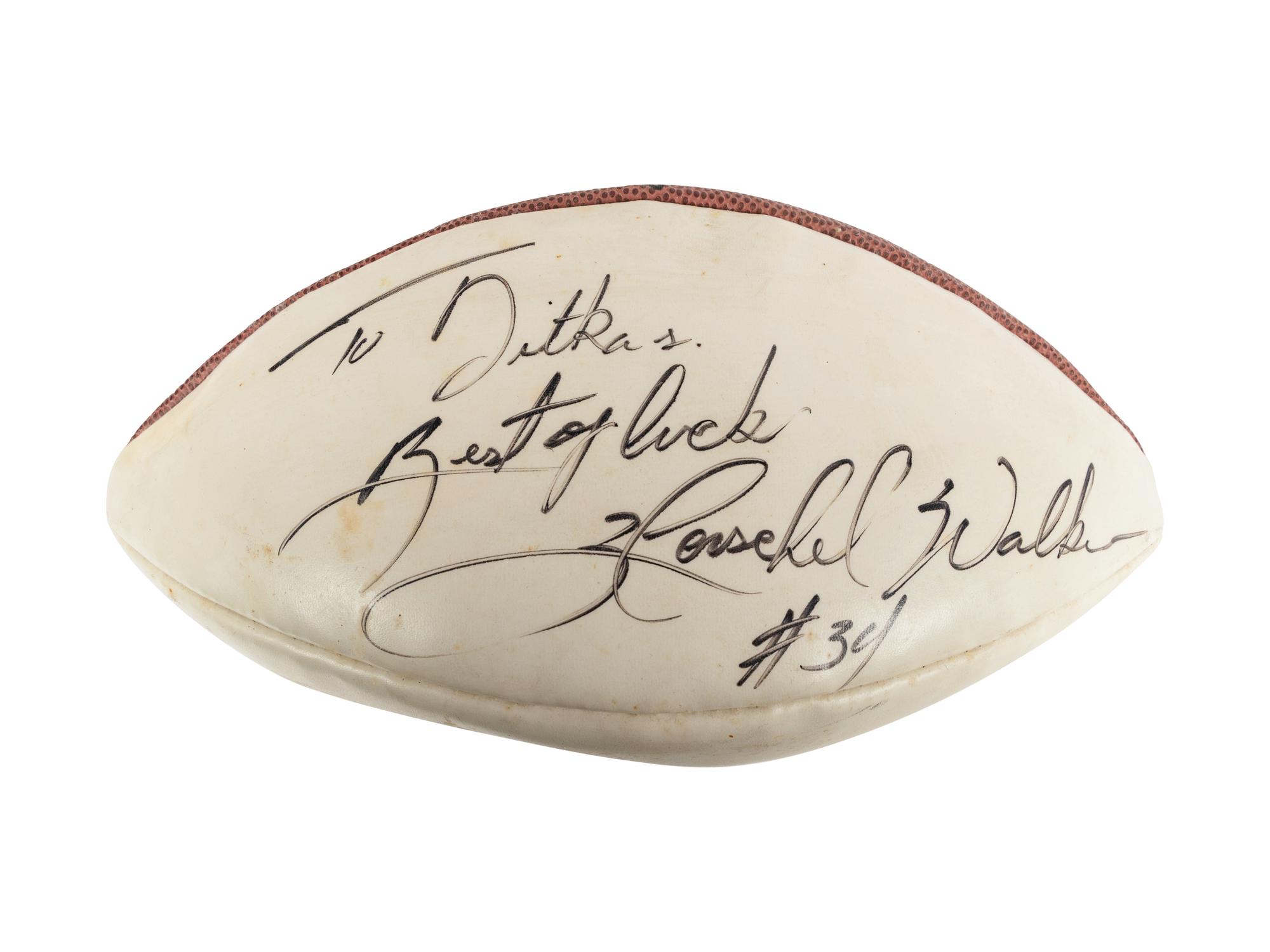 A Large Group of Items Signed by Professional Athletes Formerly Displayed at Mike Ditka’s Restaurant