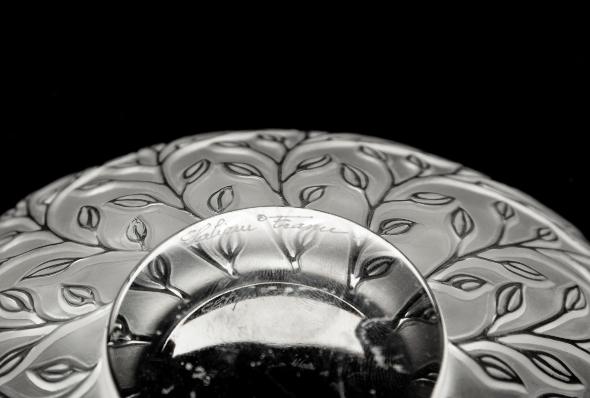 A Lalique Chevrefeuille Vide Poche