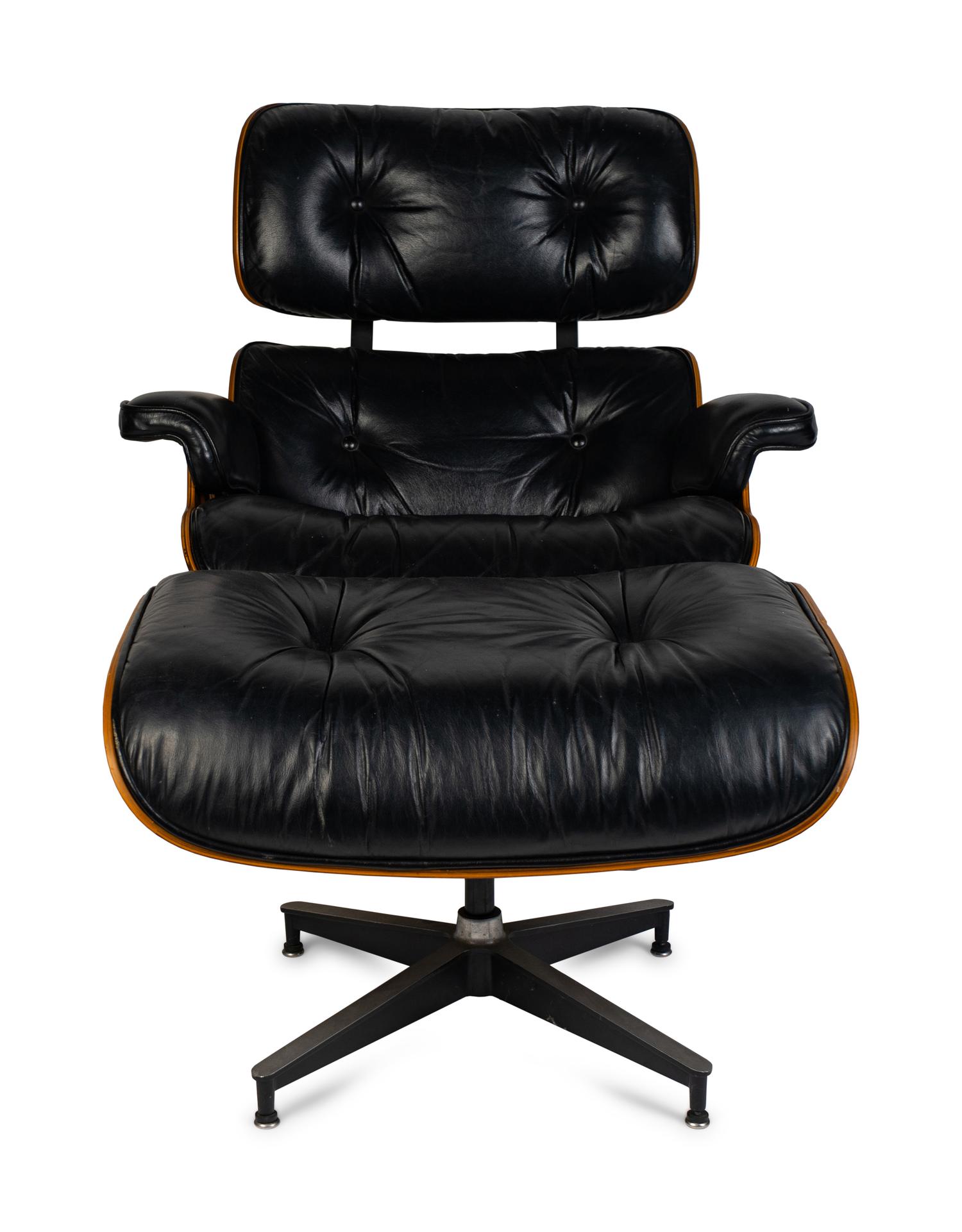 Lounge Chair and Ottoman, model 670 and model 671 Herman Miller, USA