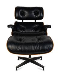 Lounge Chair and Ottoman, model 670 and model 671 Herman Miller, USA