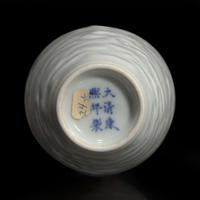 A Chinese amphora-shaped "Dragon" vase 龙纹双耳瓶 Kangxi mark, but later ??? ????