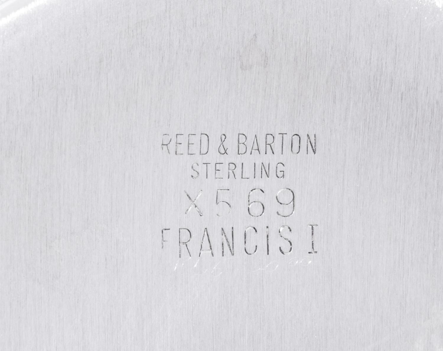 A Pair of Reed & Barton Francis I Silver Porringers