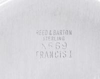 A Pair of Reed & Barton Francis I Silver Porringers