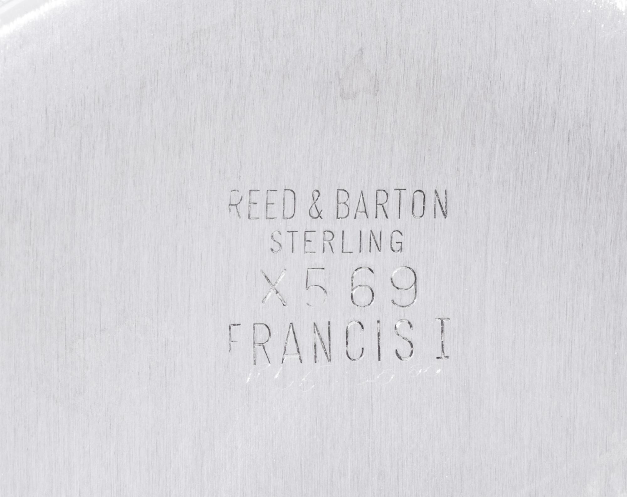 A Pair of Reed & Barton Francis I Silver Porringers