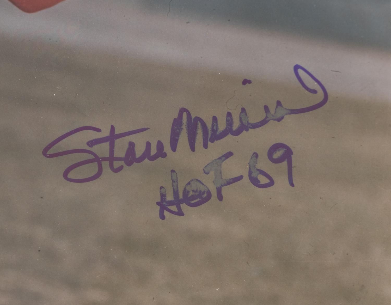 A Group of Eight Stan Musial Signed Autograph Photos from Stan The Man, Inc.