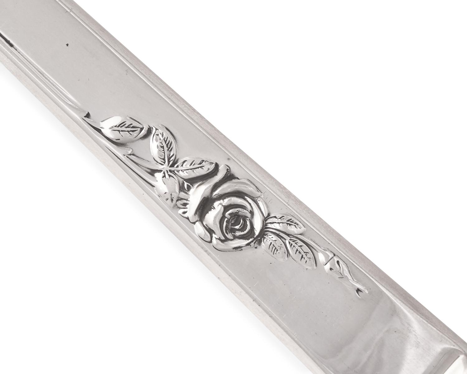An American Silver Flatware Service